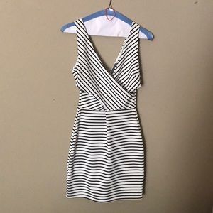 Striped BodyCon Dress